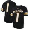 #1 Missouri Tigers Nike Untouchable Football Replica Jersey - Black - Front View