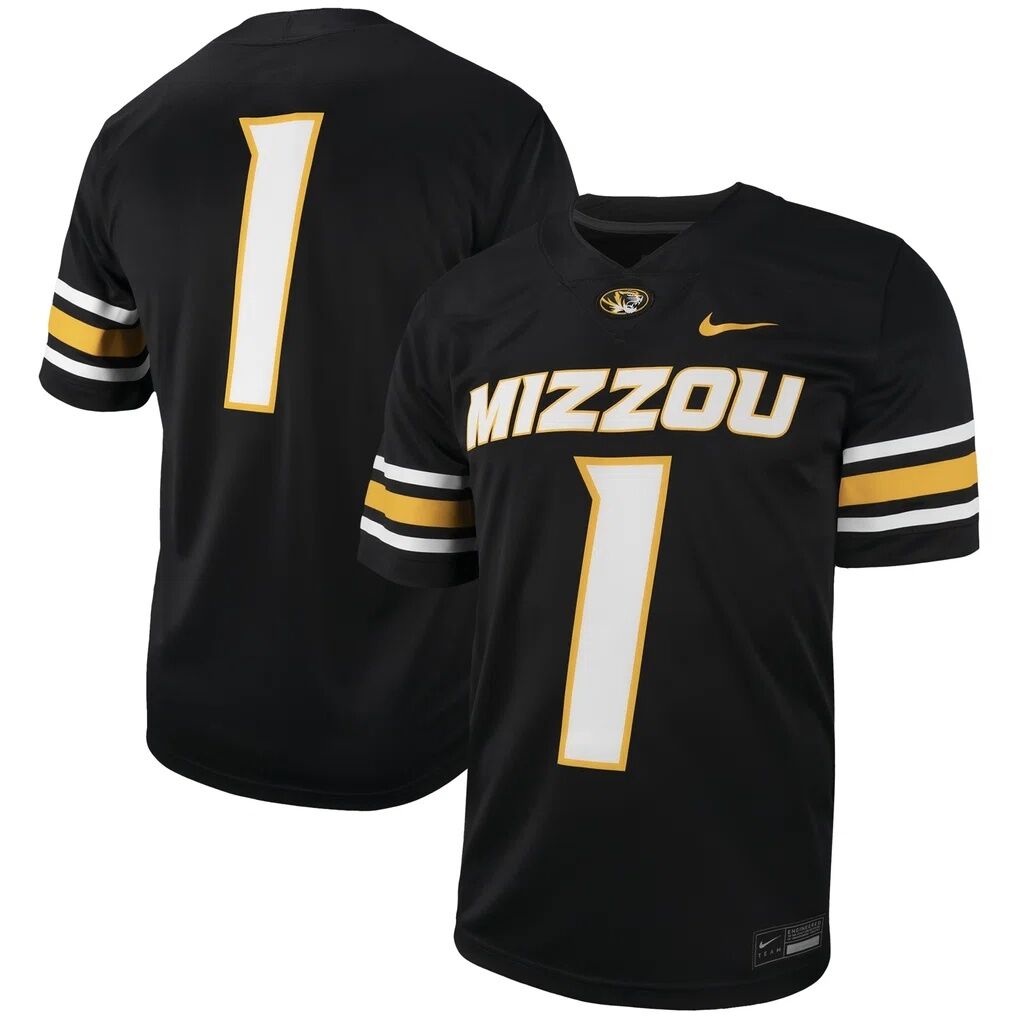 #1 Missouri Tigers Nike Untouchable Football Replica Jersey