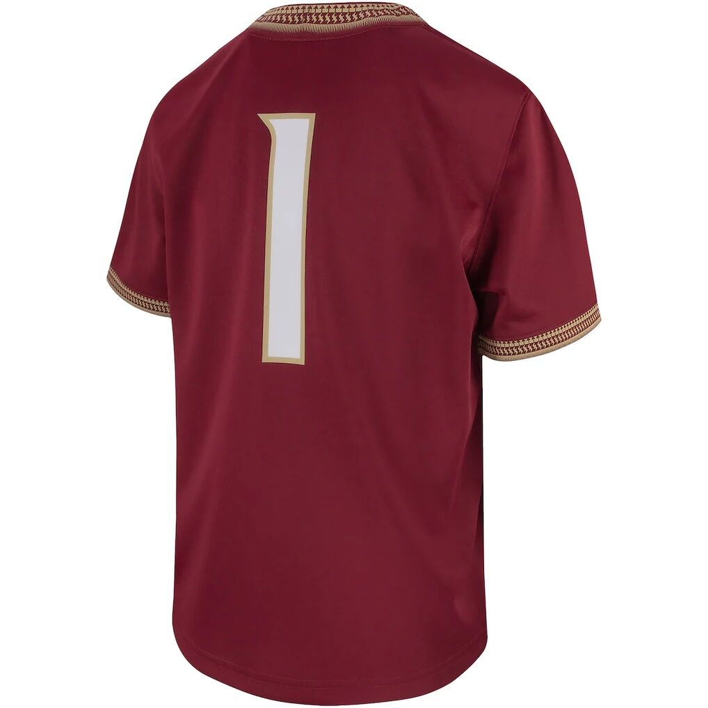 #1 Florida State Seminoles Nike Youth Untouchable Replica Game Jersey - Garnet