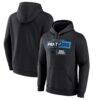 Carolina Panthers NFL x Bud Light Pullover Hoodie - Black - Front View