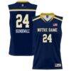 Arike Ogunbowale Notre Dame Fighting Irish GameDay Greats Youth Lightweight Basketball Alumni Jersey - Navy - Front View