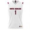 South Carolina Gamecocks GameDay Greats Youth Lightweight Basketball Alumni Jersey - White - Side View