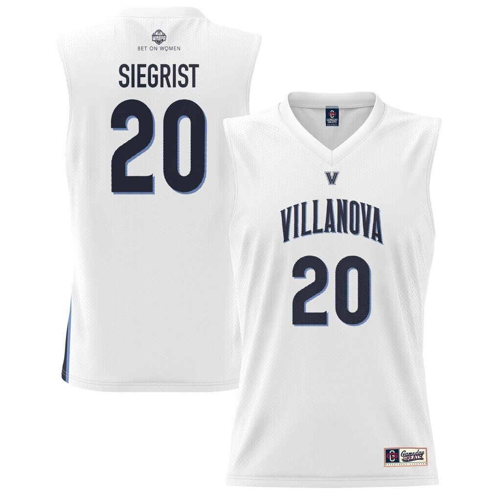 Madison Siegrist Villanova Wildcats GameDay Greats Youth Lightweight Basketball Alumni Jersey