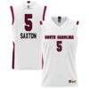 Victaria Saxton South Carolina Gamecocks GameDay Greats Unisex Lightweight Basketball Alumni Jersey - White - Front View