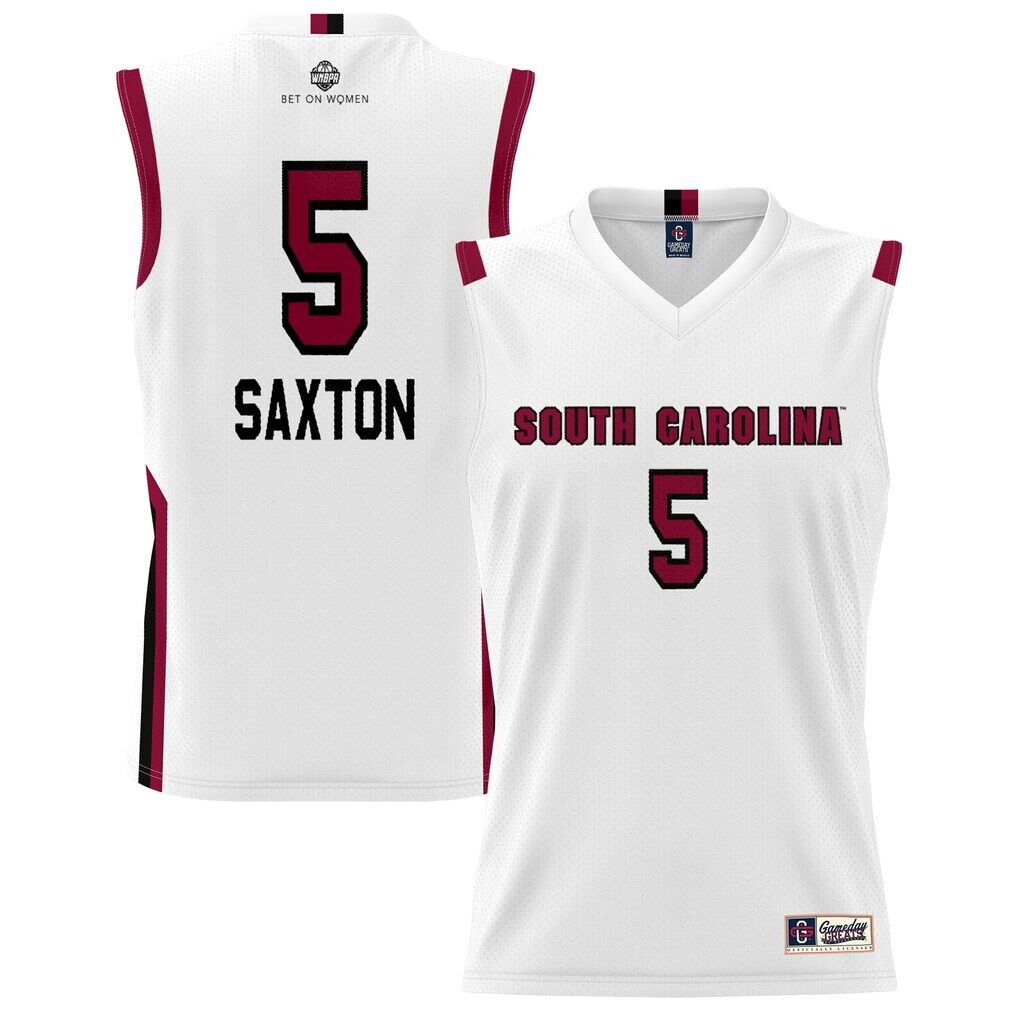 Victaria Saxton South Carolina Gamecocks GameDay Greats Unisex Lightweight Basketball Alumni Jersey