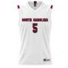 Victaria Saxton South Carolina Gamecocks GameDay Greats Unisex Lightweight Basketball Alumni Jersey - White - Side View