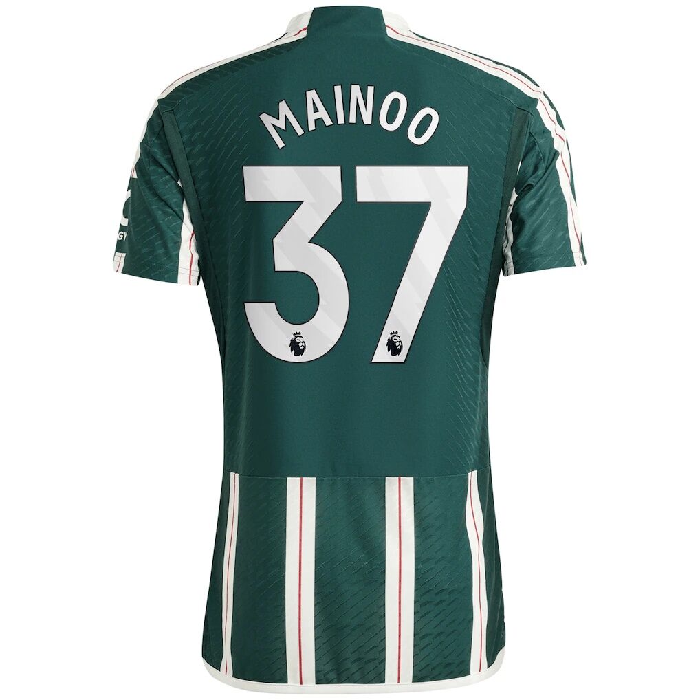 Kobbie Mainoo Manchester United adidas 2023/24 Away Authentic Player Jersey