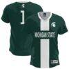 Michigan State Spartans GameDay Greats Lightweight Soccer Fashion Jersey - Green - Front View