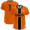 Oklahoma State Cowboys GameDay Greats Lightweight Soccer Fashion Jersey - Orange - Front View
