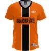 Oklahoma State Cowboys GameDay Greats Lightweight Soccer Fashion Jersey - Orange - Side View