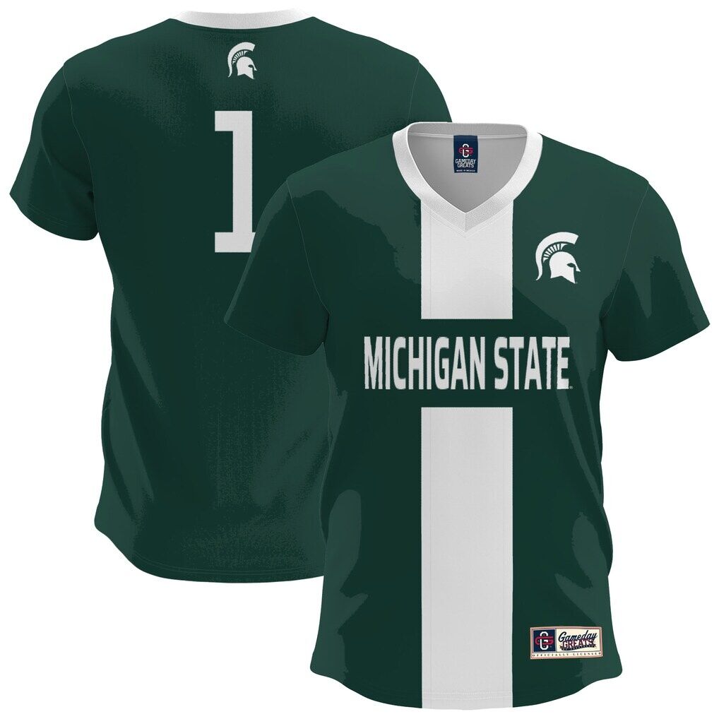 Michigan State Spartans GameDay Greats Youth Lightweight Soccer Fashion Jersey