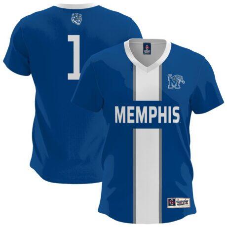 Memphis Tigers GameDay Greats Youth Lightweight Soccer Fashion Jersey - - Front View