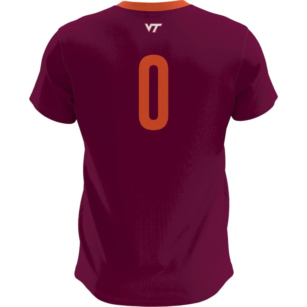 Virginia Tech Hokies GameDay Greats Youth Lightweight Soccer Fashion Jersey - Maroon