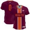 Virginia Tech Hokies GameDay Greats Youth Lightweight Soccer Fashion Jersey - - Front View