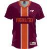 Virginia Tech Hokies GameDay Greats Youth Lightweight Soccer Fashion Jersey - - Side View