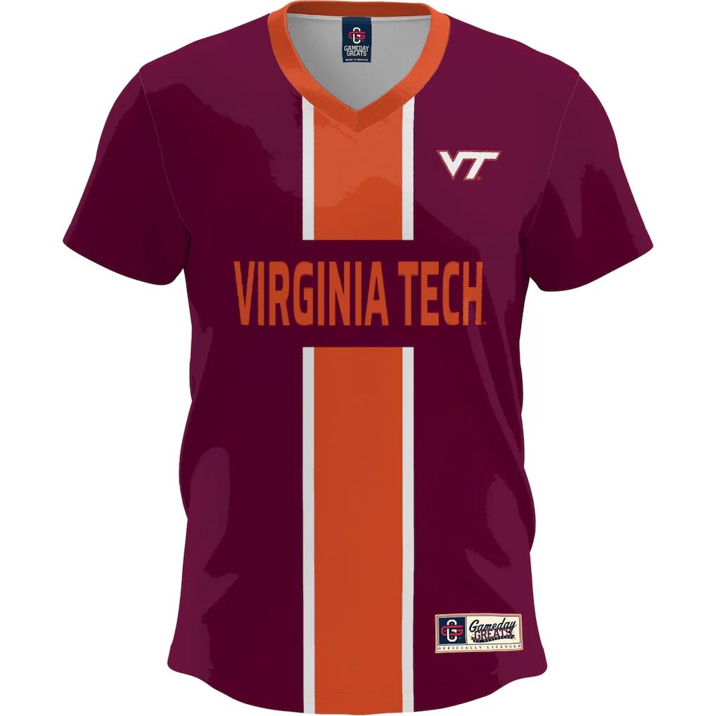Virginia Tech Hokies GameDay Greats Youth Lightweight Soccer Fashion Jersey - Maroon