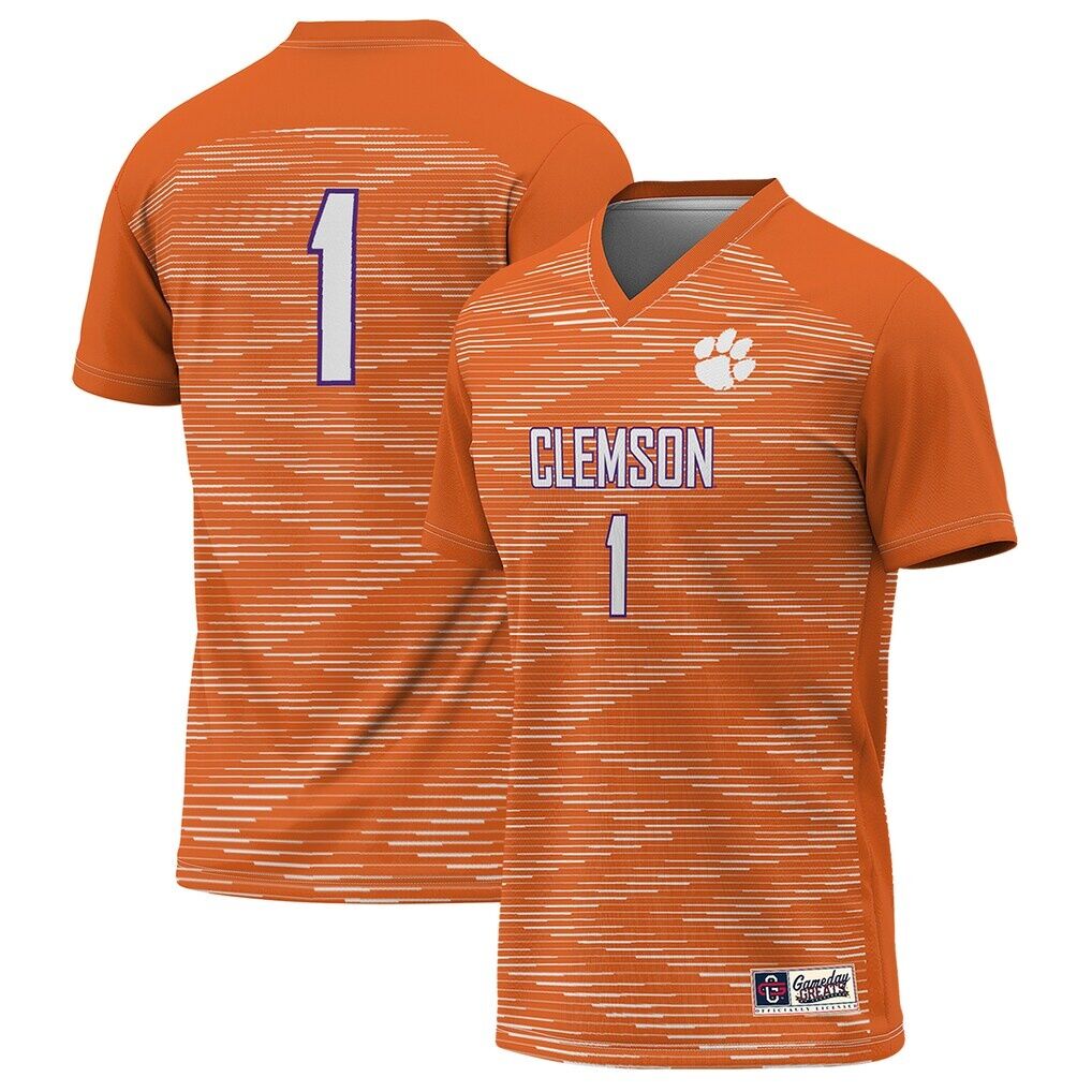 #1 Clemson Tigers GameDay Greats Unisex Lightweight Soccer Jersey