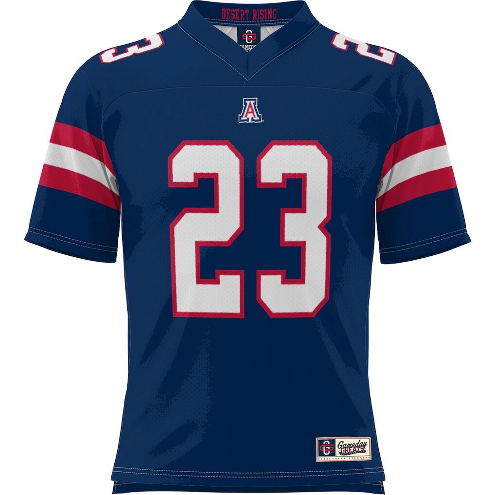 #23 Arizona Wildcats GameDay Greats Youth Desert Rising Football Jersey