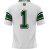 #1 Ohio Bobcats GameDay Greats Youth Football Jersey - White - Detail View