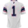 #1 Pennsylvania Quakers GameDay Greats Youth Football Jersey - White - Detail View