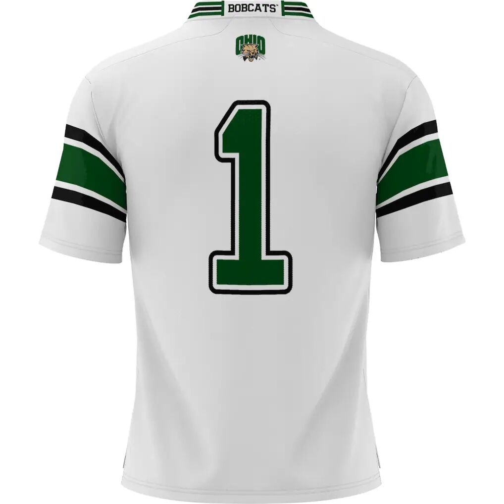 #1 Ohio Bobcats GameDay Greats Football Jersey
