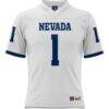 #1 Nevada Wolf Pack GameDay Greats Football Jersey - White - Side View