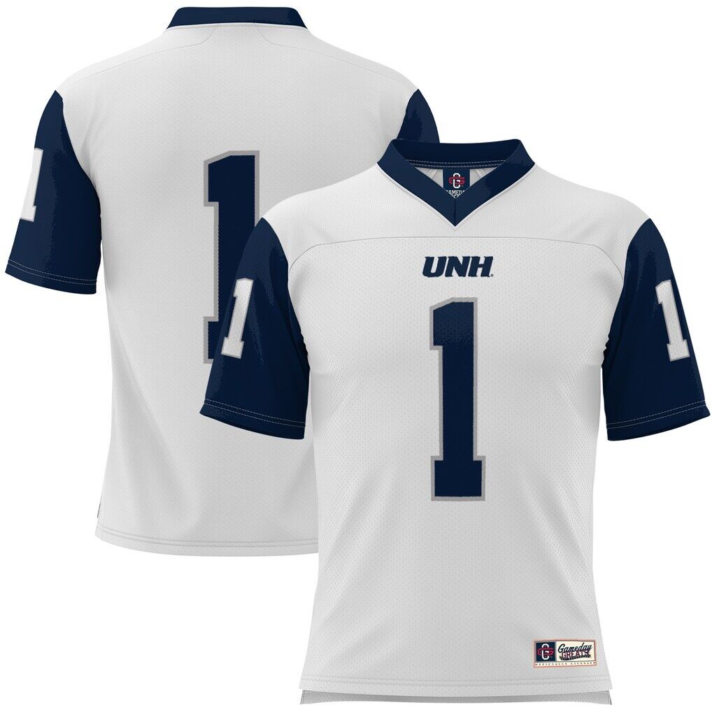 #1 New Hampshire Wildcats GameDay Greats Football Jersey