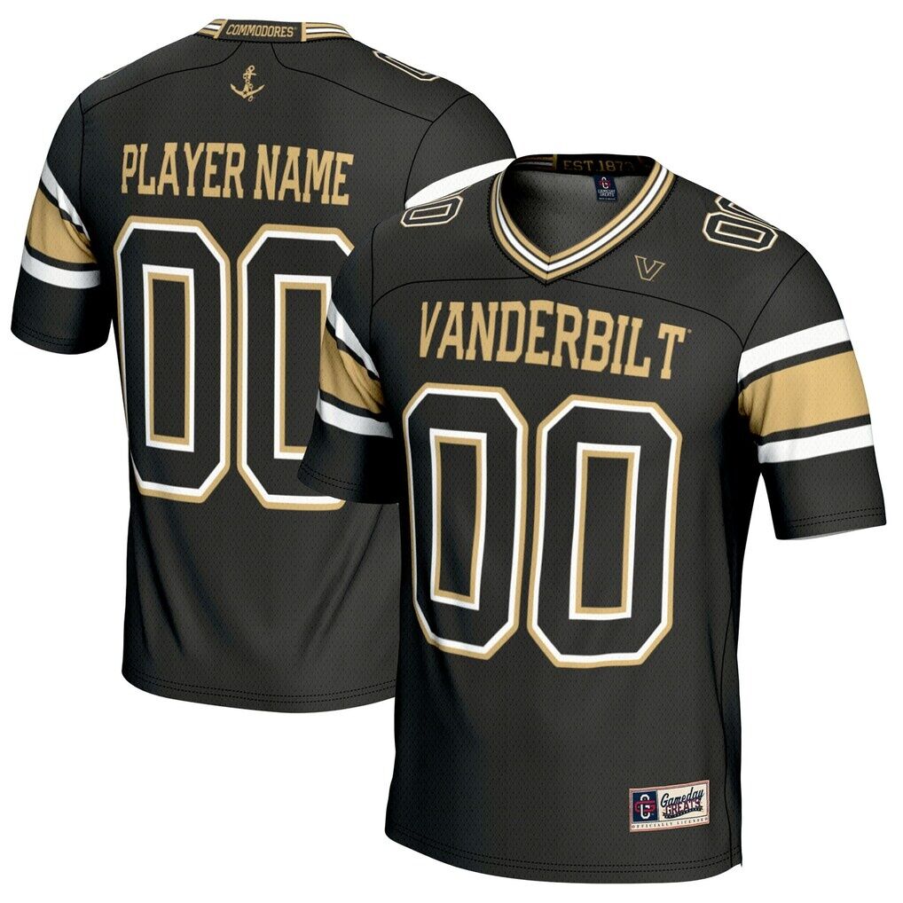 Vanderbilt Commodores GameDay Greats NIL Pick-A-Player Football Jersey