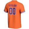 Clemson Tigers GameDay Greats Unisex NIL Pick-A-Player Lightweight Softball Jersey - Orange - Detail View