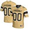 Vanderbilt Commodores GameDay Greats Youth NIL Pick-A-Player Football Jersey - Gold - Front View
