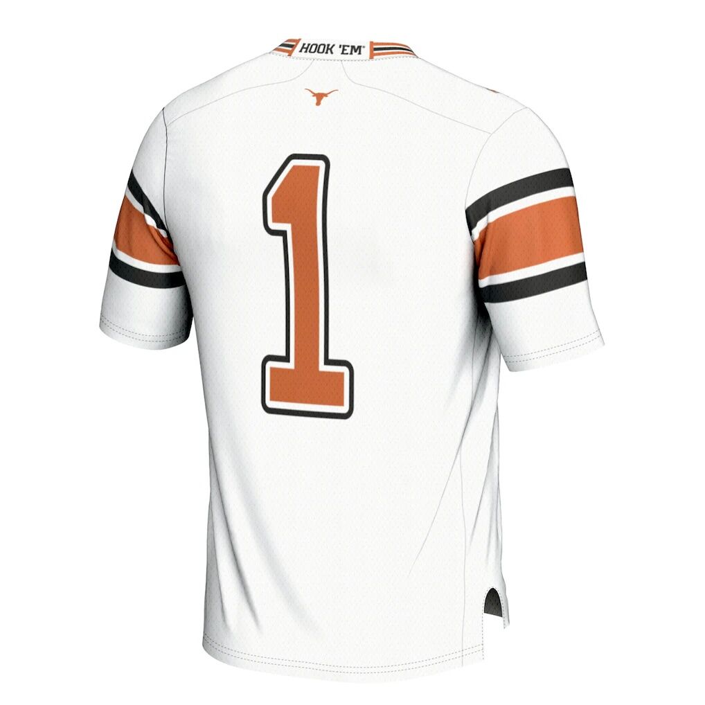 #1 Texas Longhorns GameDay Greats Youth Football Jersey