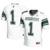 #1 Michigan State Spartans GameDay Greats Youth Football Jersey - White - Front View