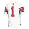 #1 Utah Utes GameDay Greats Football Jersey - White - Detail View