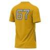 West Virginia Mountaineers GameDay Greats Youth Lightweight Soccer Jersey - Gold - Detail View