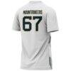 #67 West Virginia Mountaineers GameDay Greats Youth Lightweight Women's Soccer Fashion Jersey - White - Detail View