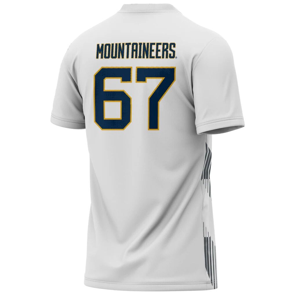 #67 West Virginia Mountaineers GameDay Greats Youth Lightweight Women's Soccer Fashion Jersey