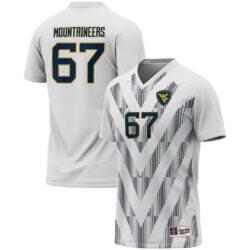 #67 West Virginia Mountaineers GameDay Greats Youth Lightweight Women's Soccer Fashion Jersey