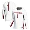 #1 South Carolina Gamecocks GameDay Greats Youth Lightweight Women's Volleyball Jersey - White - Front View