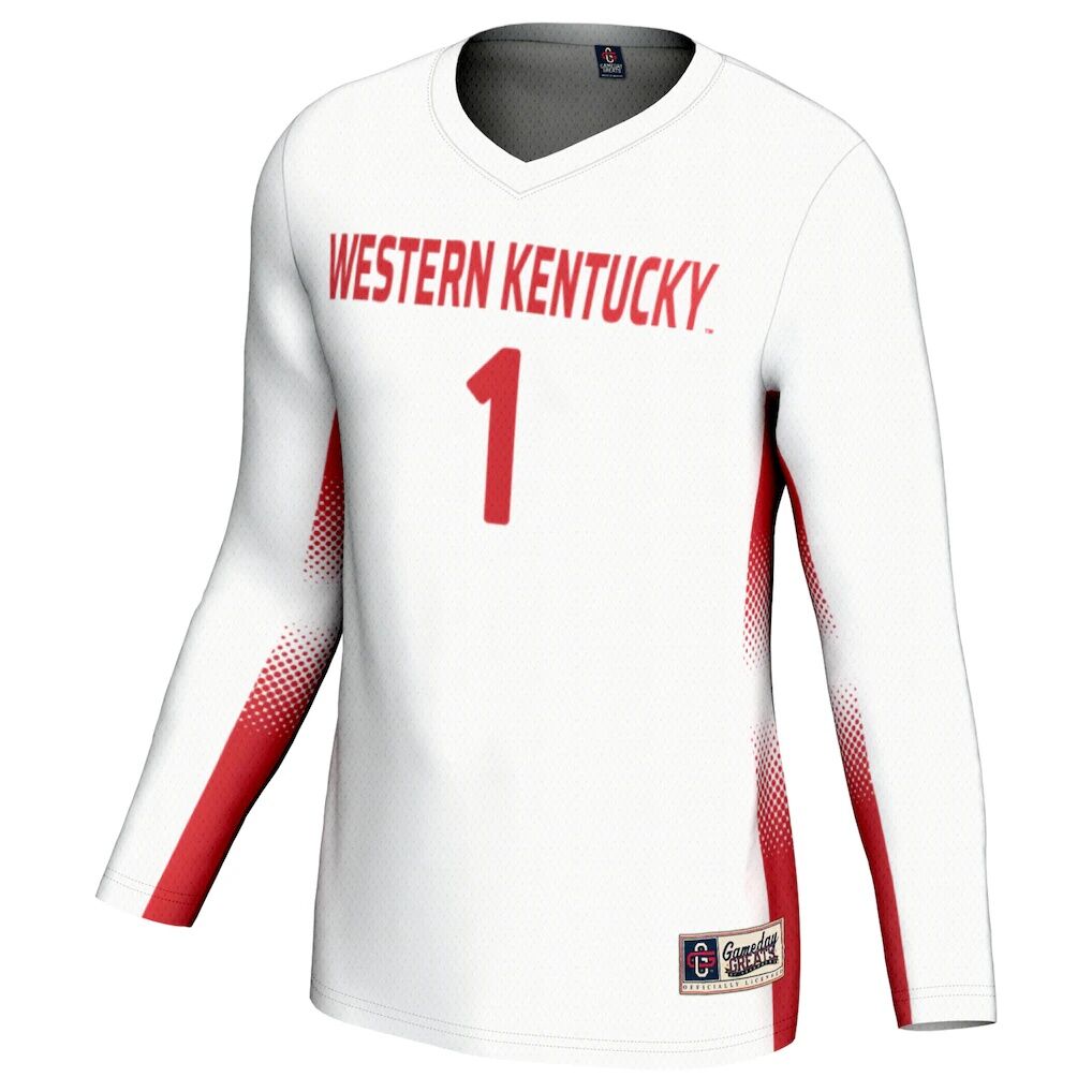 #1 Western Kentucky Hilltoppers GameDay Greats Unisex Lightweight Volleyball Jersey