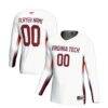 Virginia Tech Hokies GameDay Greats Youth NIL Lightweight Volleyball Jersey - White - Front View