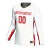 Western Kentucky Hilltoppers GameDay Greats Unisex NIL Lightweight Volleyball Jersey - White - Side View