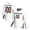 Oregon State Beavers GameDay Greats Unisex NIL Lightweight Volleyball Jersey - White - Front View
