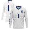 #1 Rice Owls GameDay Greats Unisex Lightweight Volleyball Jersey - White - Front View