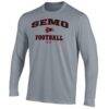 Southeast Missouri State Redhawks Under Armour Football Performance Long Sleeve T-Shirt - Gray - Side View