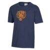 SUNY Fashion Institute of Technology Tigers Youth Logo Comfort Wash T-Shirt - - Side View