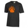 Mercer Bears Youth Logo Comfort Wash T-Shirt - Black - Side View