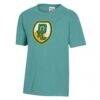 Point Loma Sea Lions Youth Logo Comfort Wash T-Shirt - Green - Side View