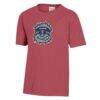 Richmond Spiders Youth Logo Comfort Wash T-Shirt - Red - Side View