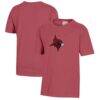St. John Fisher Cardinals Youth Logo Comfort Wash T-Shirt - Crimson - Front View