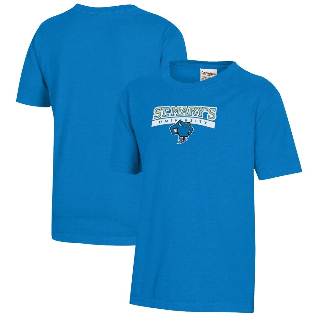 St. Mary's University Rattlers Youth Logo Comfort Wash T-Shirt